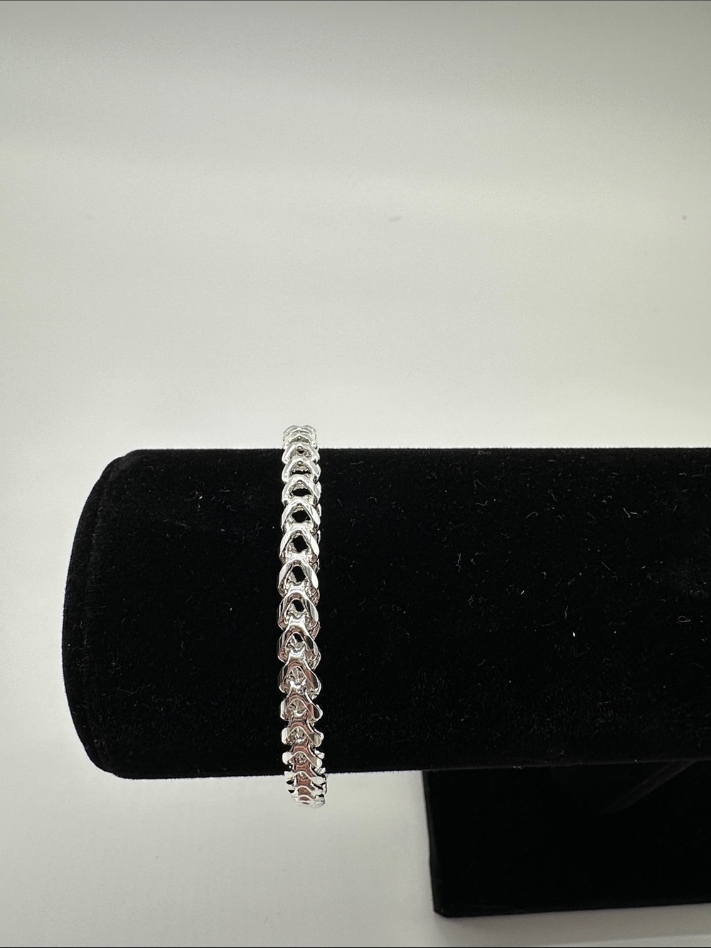 8.25” 5.7mm 925 Sterling Silver Filled Wheat Chain Bracelet